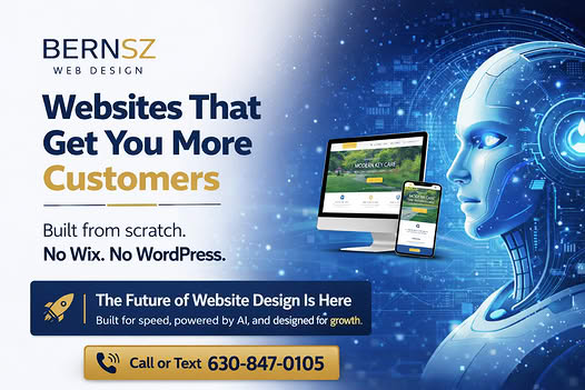 BERNSZ website design preview